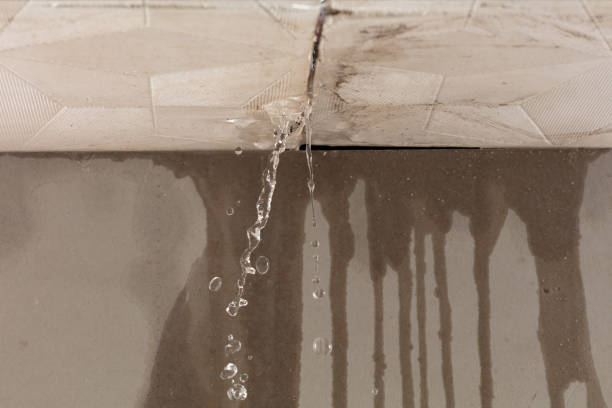 Professional Flood Damage Cleanup technician working in Chappaqua, NY